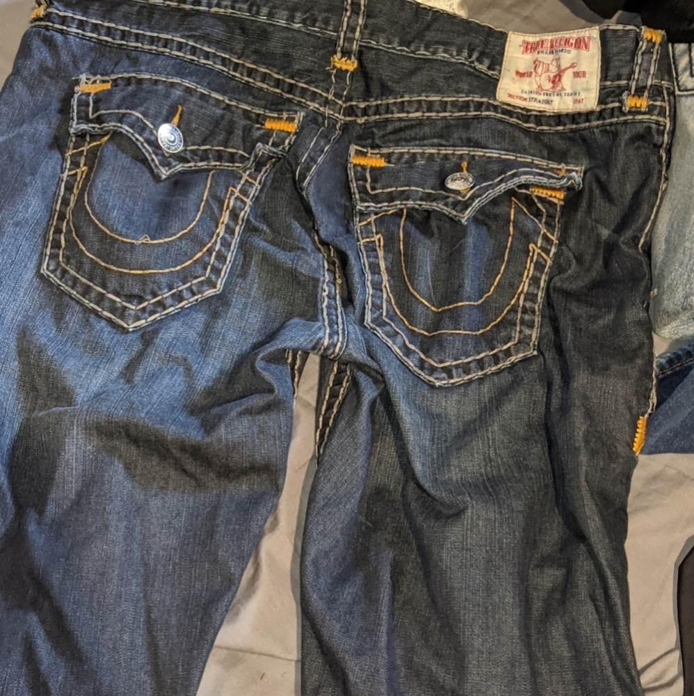 Mens straight jeans